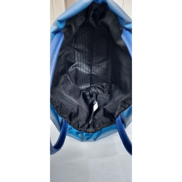 Swavarski Metallic Handle Bag With Signature Reinstone Swan - Picture 6 of 8